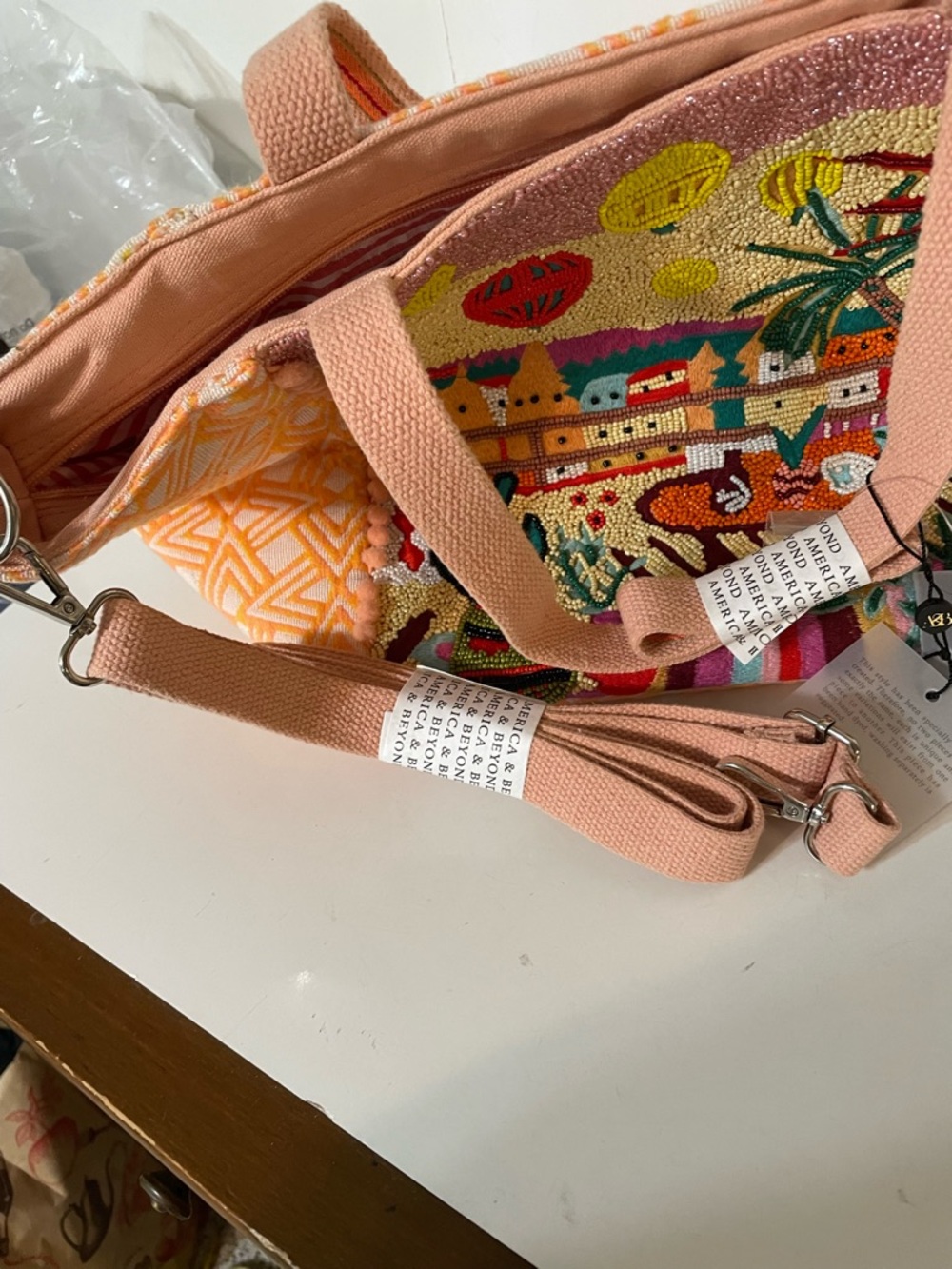 America & Beyond Beaded Bag - Picture 8 of 10